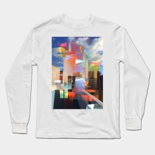 Abstract Print Long Sleeve T-Shirt